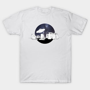 Ancient Wonders - Stonehenge Circle T-Shirt